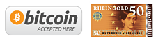 Bitcoin und Rheingold willkommen